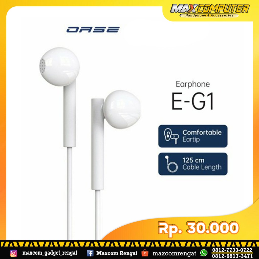 Earphone Oase E-G1