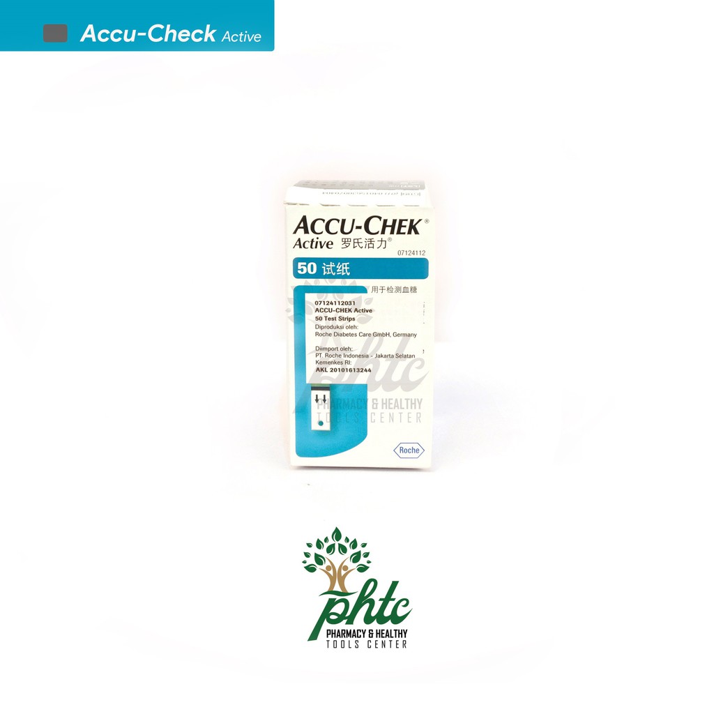 Test Strip AccuCheck Active / Strip Accu Chek isi 50