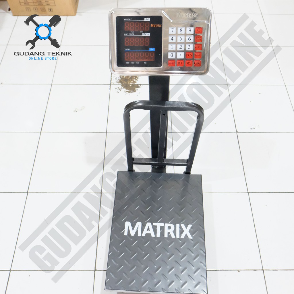 (MATRIX) Timbangan Duduk Digital MATRIX 100Kg / Timbangan Digital MATRIX 100 Kg