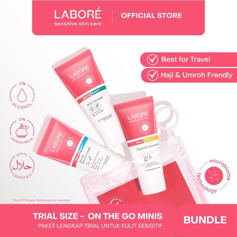 Labore Sensitive Skin Care On The Go Minis