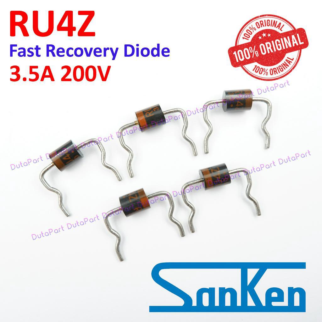 RU4Z 3.5A 200V ORIGINAL SANKEN JAPAN Fast Recovery Diode Dioda