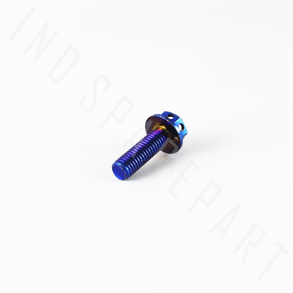 Baut Probolt-Pro Bolt Blue-Biru M8x25-8x25 Bracket Kaliper Honda Matic