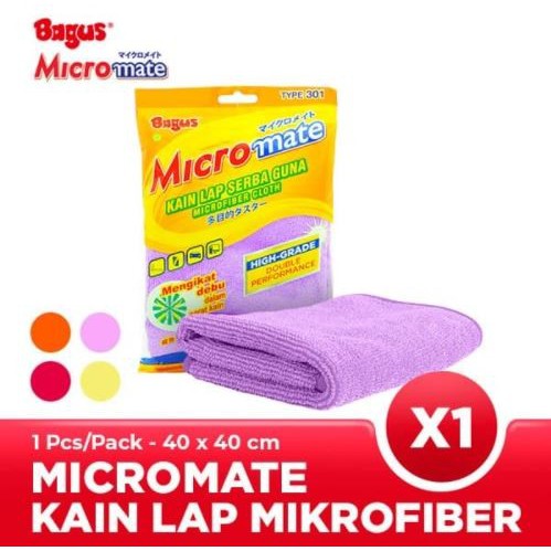 Bagus Microfiber Kain Lap Serbaguna / Multipurpose Uk 40 x 40 1's