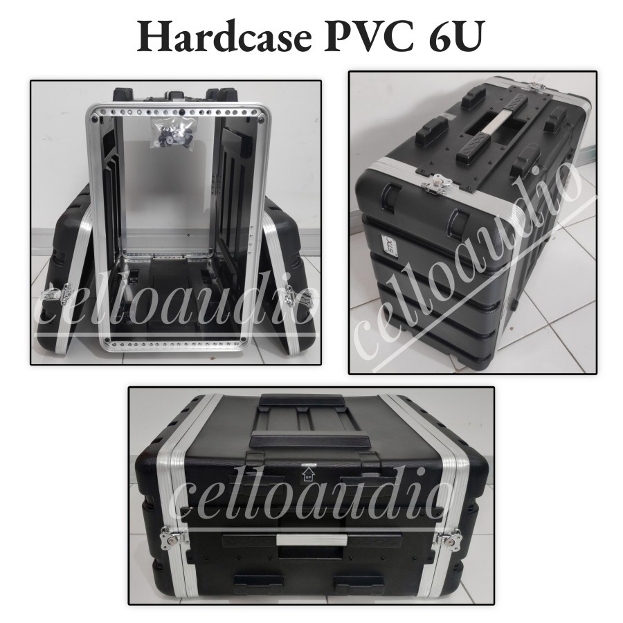 Koper Hardcase PVC 6U STX Audio Sound System Hardcase Fiber