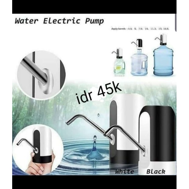Pompa Air Galon Electric Portable Water Electric Pump