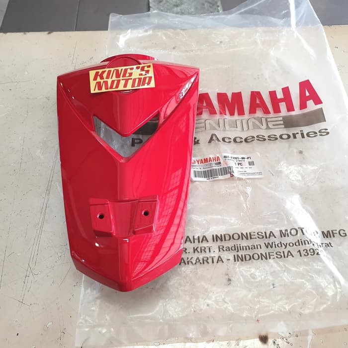 Dasi/tameng depan VEGA R NEW MERAH CABE (4D7-P1) asli yamaha