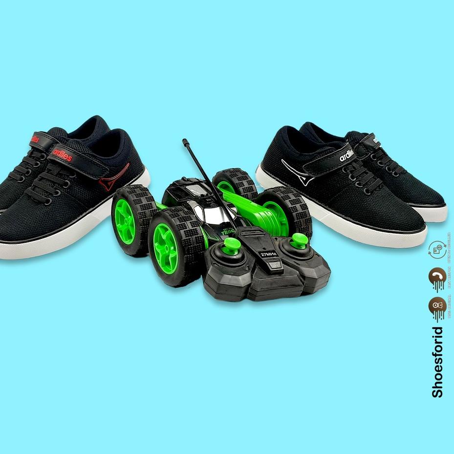 SFK SEPATU SEKOLAH ANAK SNEAKERS ARDILES GREYJOY RC // ARDILES YOREN RC // BERHADIAH MAINAN MOBIL RE