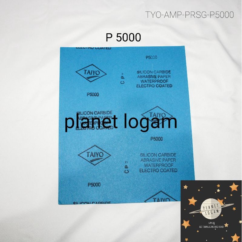 Amplas Kertas Gosok Waterproof P 5000 TAIYO
