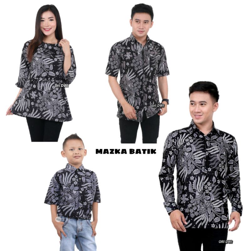 Batik Couple NotoArto Batik IPNU-IPPNU Kemeja Pria Sogan Lawasan Manuk Kembar Katun Cap Solo 2564