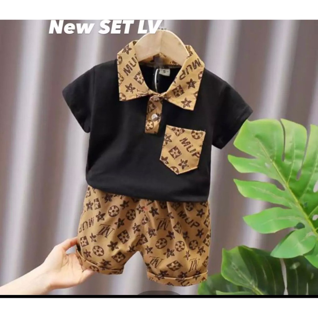 setelan baju anak grosir/setelan baju anak laki laki dan perempuan 1-5 tahun