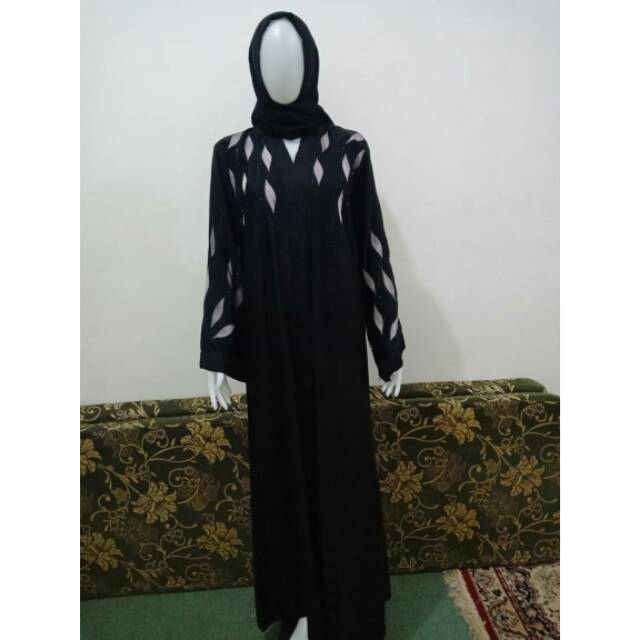 Abaya Leaf Bordir Original Tarim Hadramaut