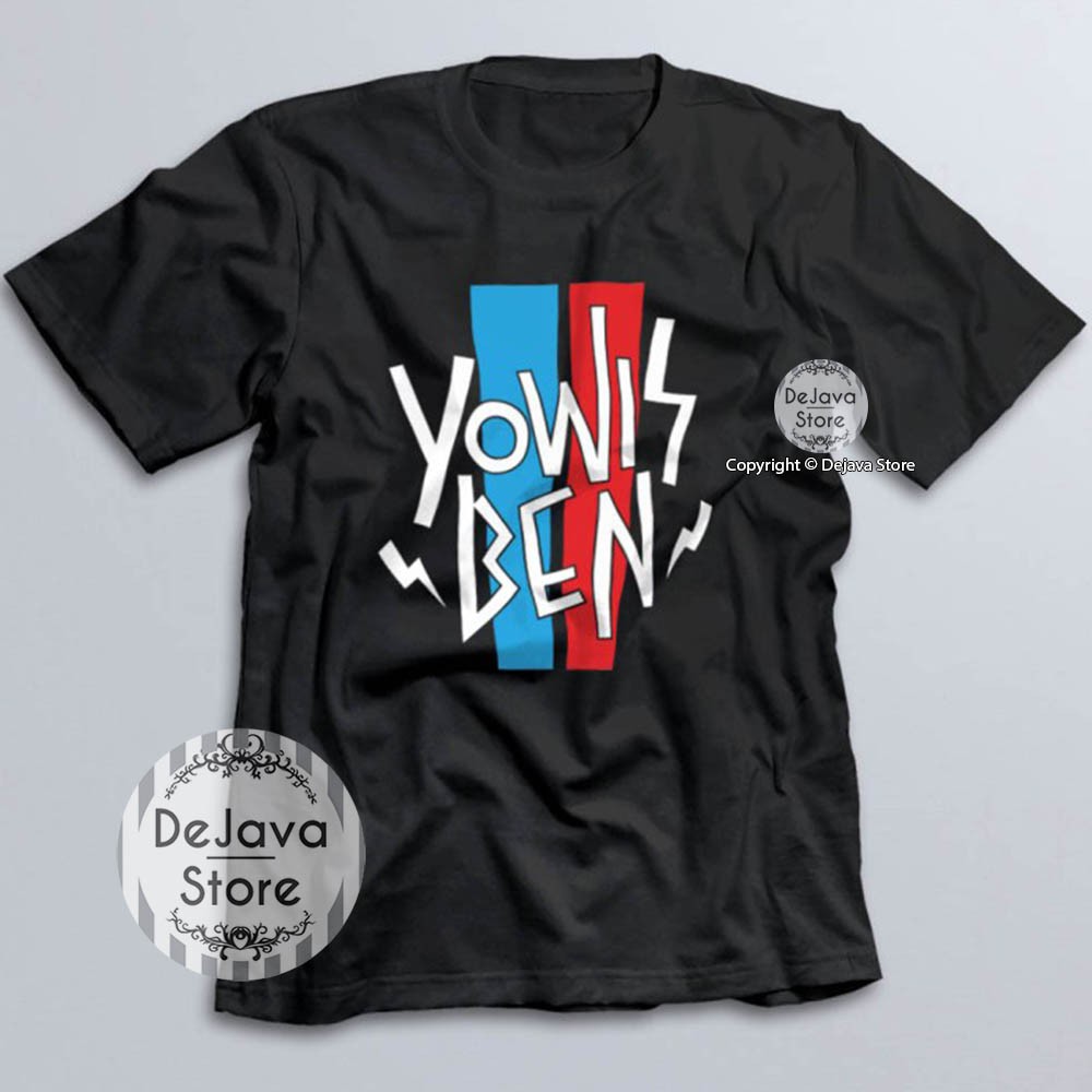 Kaos Distro YOWIS BEN 2 Logo - Baju Tshirt Film Bayu Skak Skakmate Lucu Murah Populer | 413-1