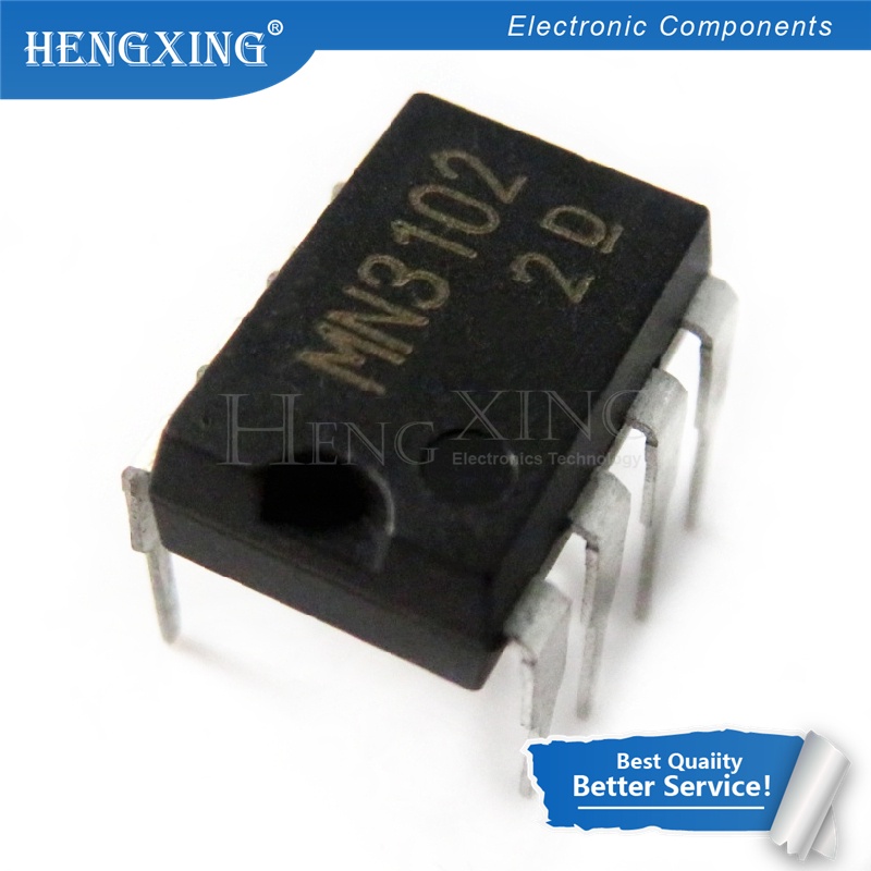 100pcs / lot Sparepart Komponen Elektronik Chip MN3207 MN3102 = BL3102 BL3207 DIP-8 100% good into 8ft