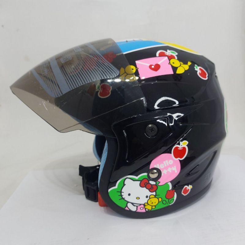 Helm Anak Hello Kity 3 SD 9 Tahun