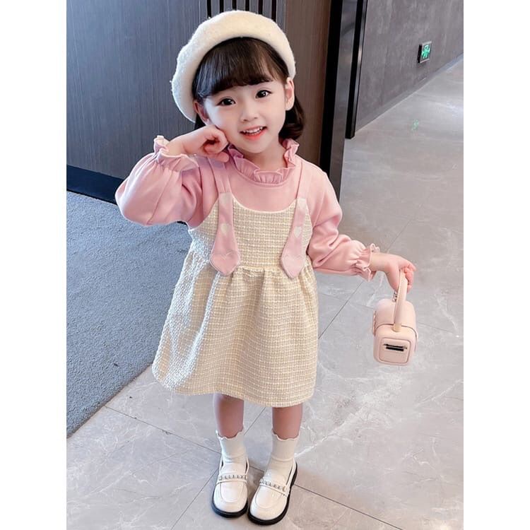 BARU! LIA015 - Dress Anak 0-2,5 Tahun Perempuan Fashion Terlaris Baju Pesta Pergi Jalan