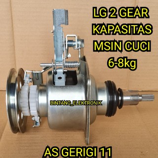 Gear box mesin cuci LG Otomatis girbox Gearbox gearbok 1 tabung 2Gear