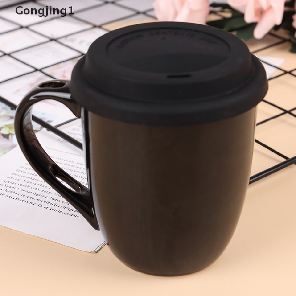 Gongjing1 1PC Tutup Gelas / Mug / Cangkir Teh / Kopi Bahan Silikon Anti Debu