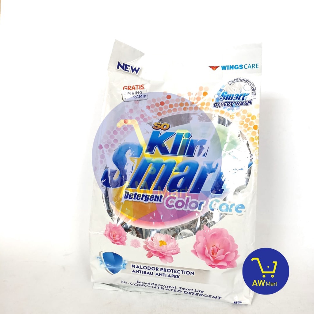 SO KLIN SMART DETERGENT COLOR CARE X 800 GRAM - SOKLIN SMART DETERJEN