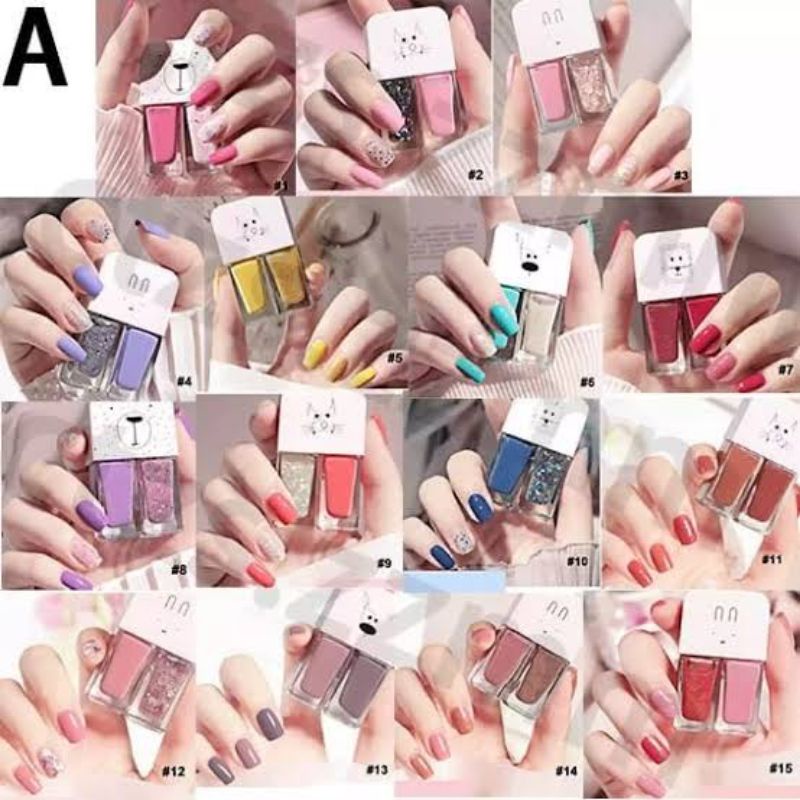 Kutek 2in1 HALAL 2 Tone Kutek Korea (cat kuku)