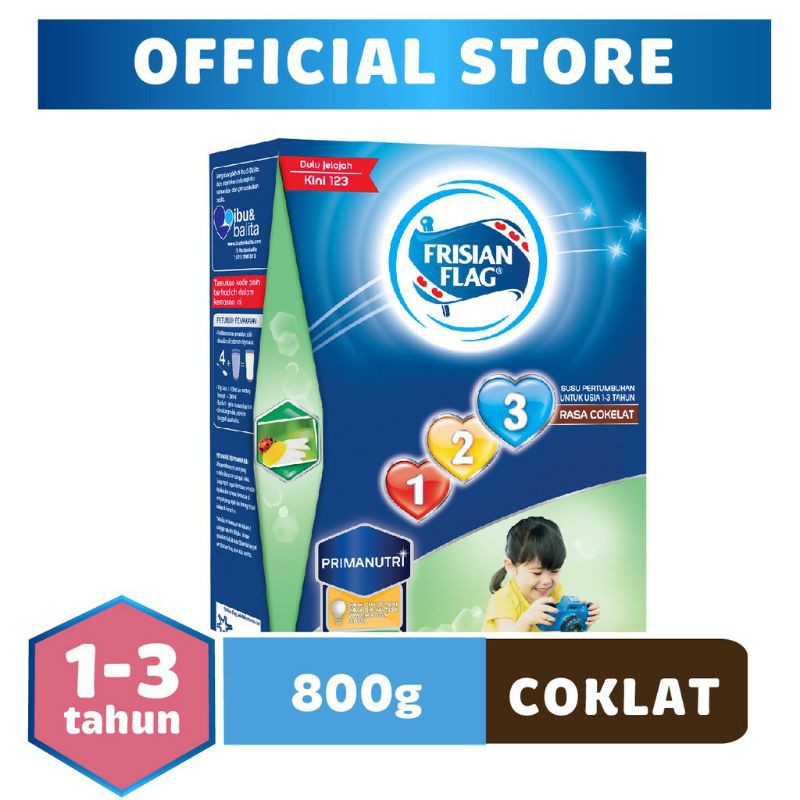 Frisian Flag 123 800 gram - Susu Pertumbuhan