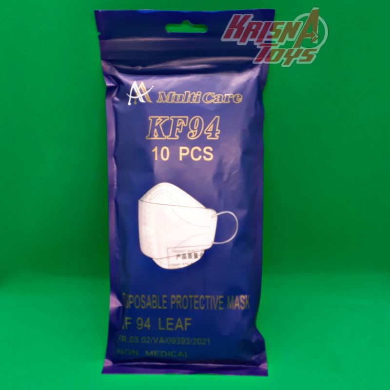 MASKER KF94 PUTIH isi 10pcs