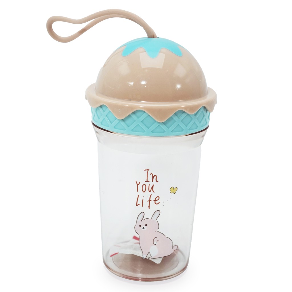 Botol Minum Plastik Water Bottle Botol Air Lucu untuk Anak Portable Cute