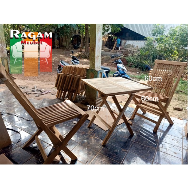 meja lipat meja teras meja cafe