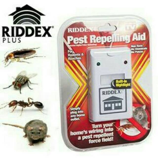 Pengusir nyamuk, tikus, kecoa , serangga / Riddex Pest repellig aid