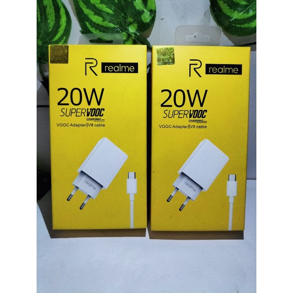 Charger Realme 20watt SuperVOOC Fast Charging