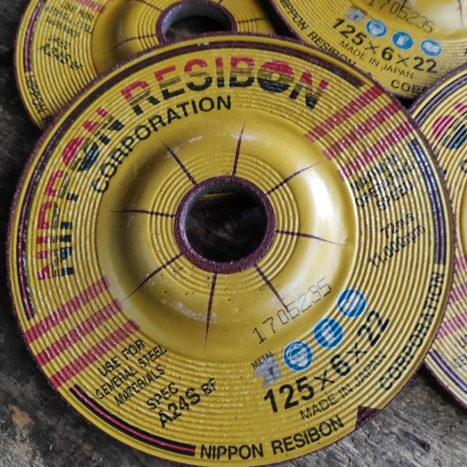 Mata Gerinda Poles Nipon Resibon 5" X 6Mm