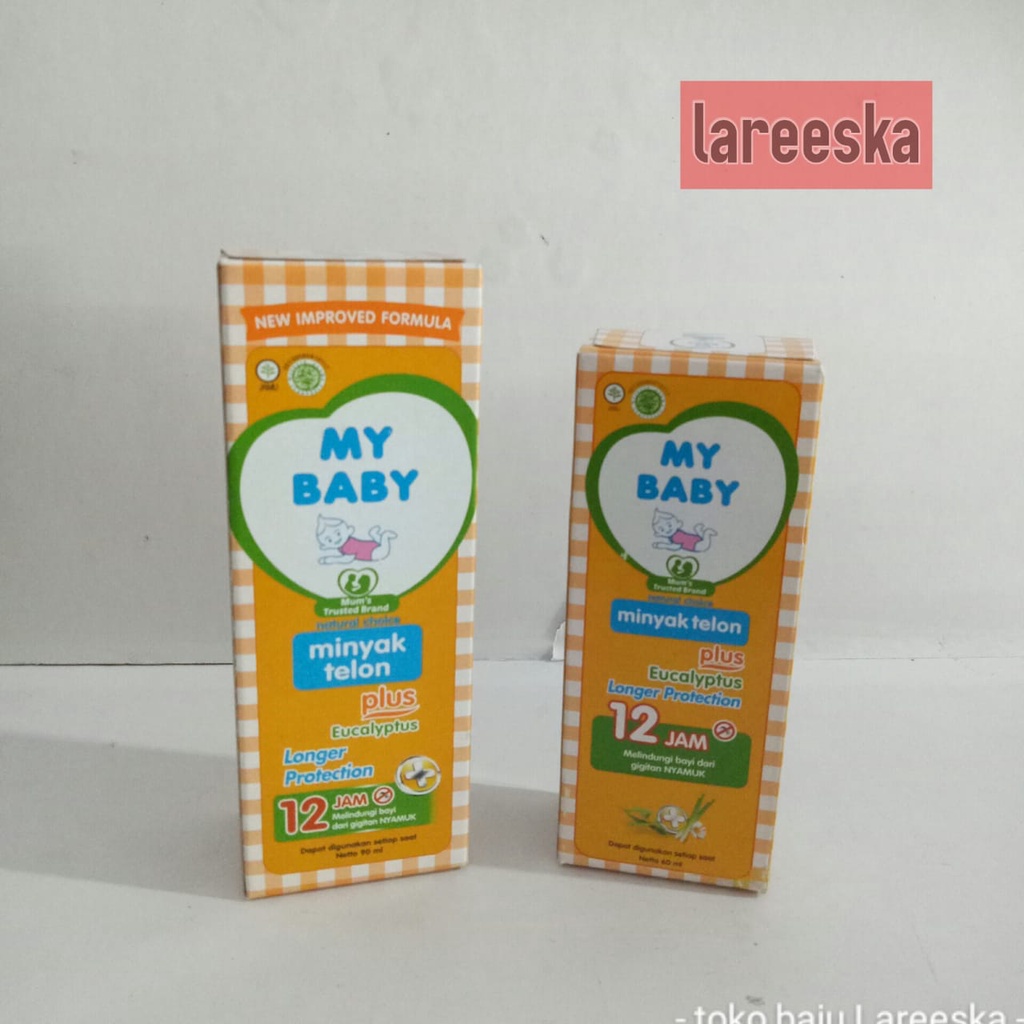 Lareeska My baby minyak telon 12 jam