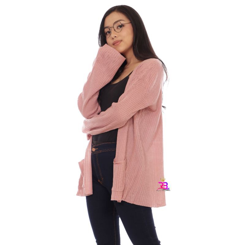 Cardigan Rajut || OVERSIZE CARDY || LOOCY BOXY-1
