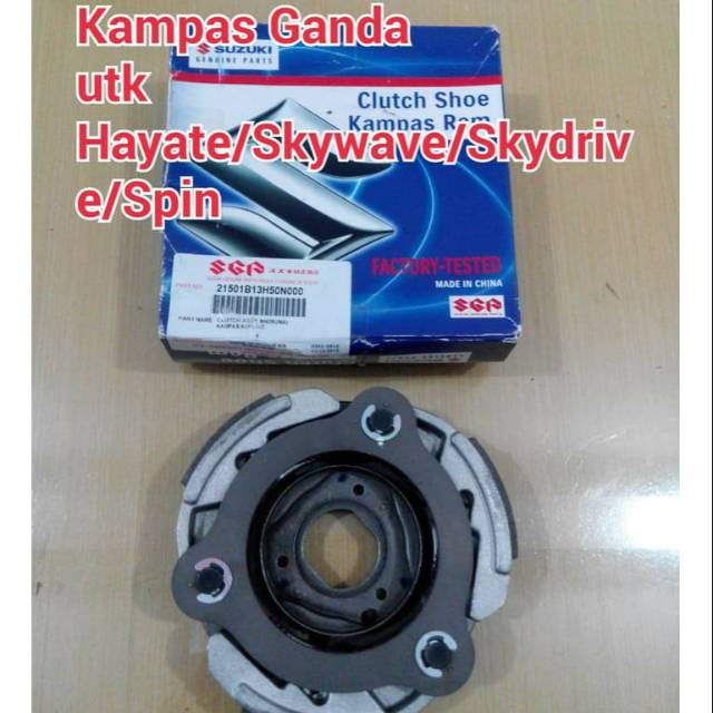 Kampas Ganda Suzuki Hayate dan Skywave ori SGP