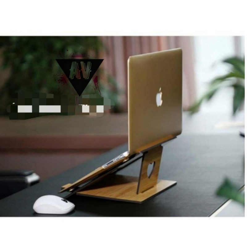 Fashion Wood Style Portable Laptop Stand - MR-666