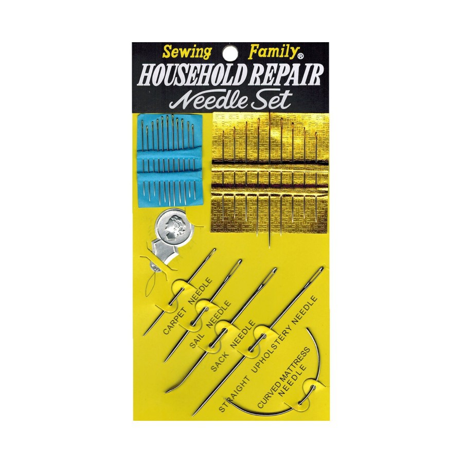 Jarum Jahit Tangan Isi 26 pcs - Household Needle Set