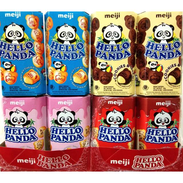 

Meiji Hello Panda Biskuit isi Krim