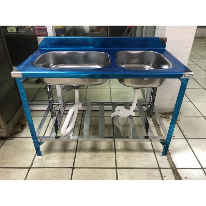 KITCHEN SINK BAK CUCI PIRING STAINLESS ROYAL ST 1 PK ST1PK 1050 X 56