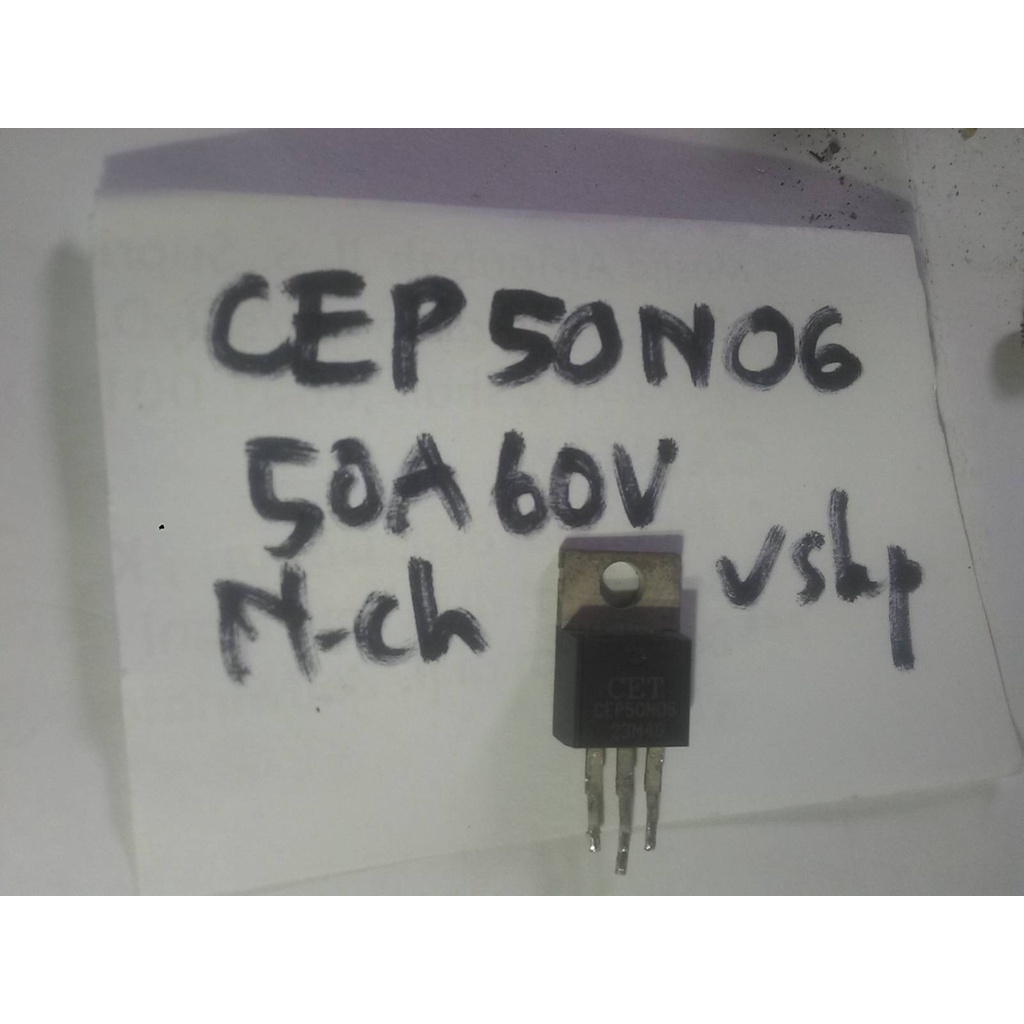 Jual Cep50n06 50a 60v fet cabutan | Shopee Indonesia