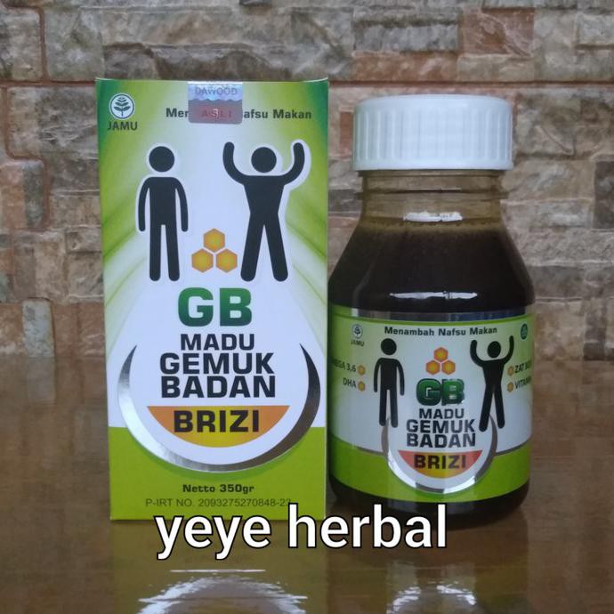 Obat Gemuk Herbal - Samyunwan - Obat Penggemuk Badan Madu Gemuk Badan Brizi (Dewasa) Produk Terbaik