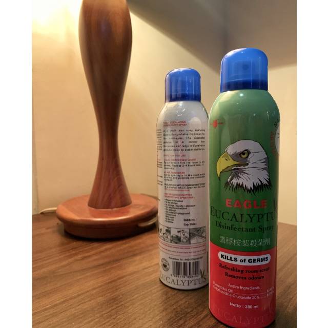 EAGLE
Eucalyptus
Disinfectant Spray Disinfektan Spray