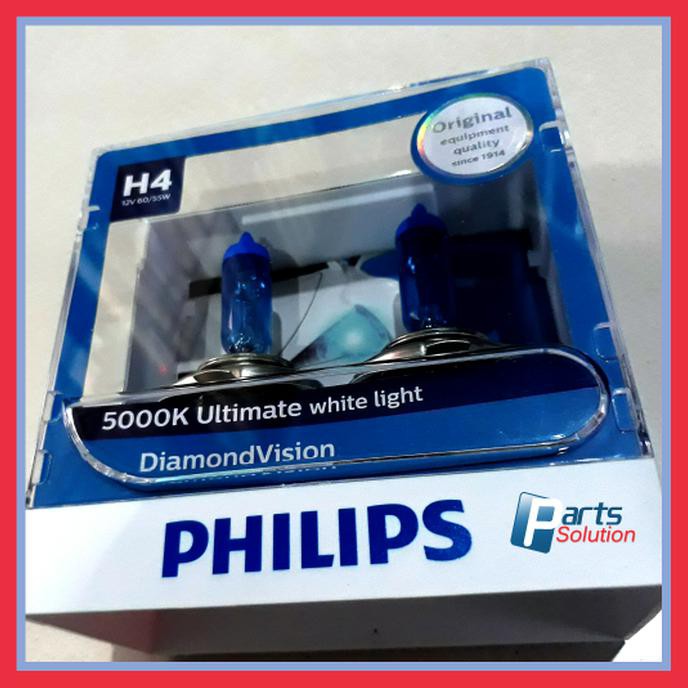 Bohlam Lampu  Putih Honda Jazz Brio  Mobilio HRV PHILIPS H4 