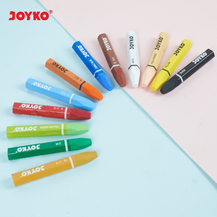 

Crayon Krayon Minyak Oil Pastel Joyko OP isi 12, 18 ,24 dan isi 48 Warna perlengkapan mewarnai