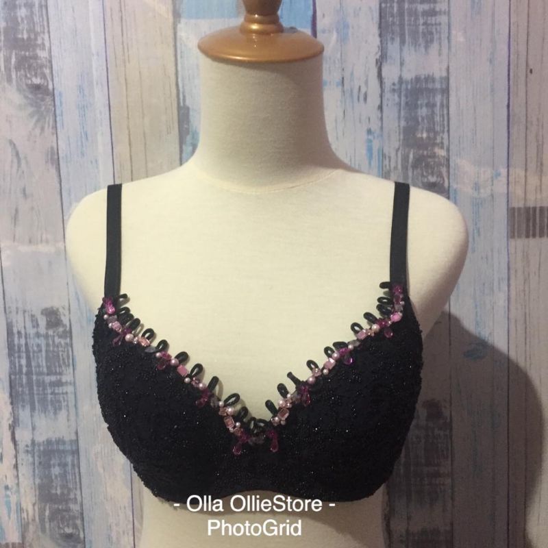 1 Set Bra & Panty Fancy dari Valentine Secret, Ukuran 80B/36B