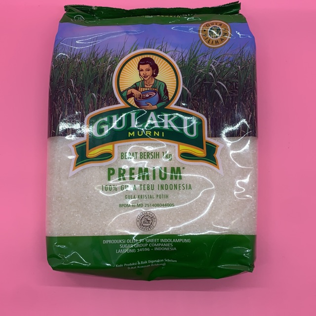 

Gulaku Gula Premium 1 Kilo (hijau)