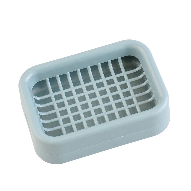 Plastic Double Layer Drain Grid Soap Box for Soap Organizer Bathroom Accessories