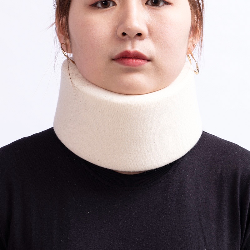 Busa penyangga leher #  penahan bantal sakit support penyanggah penahan soft neck collar # cervical collar # collar brace