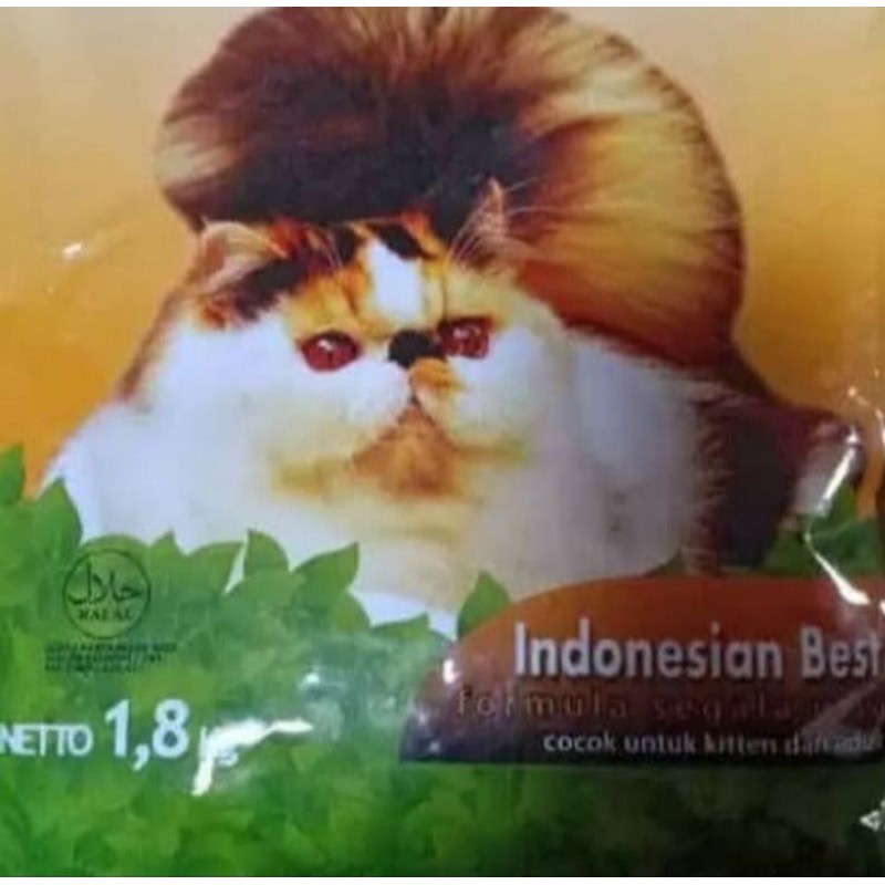 makanan kucing im organic best 1,8 kg freshpack