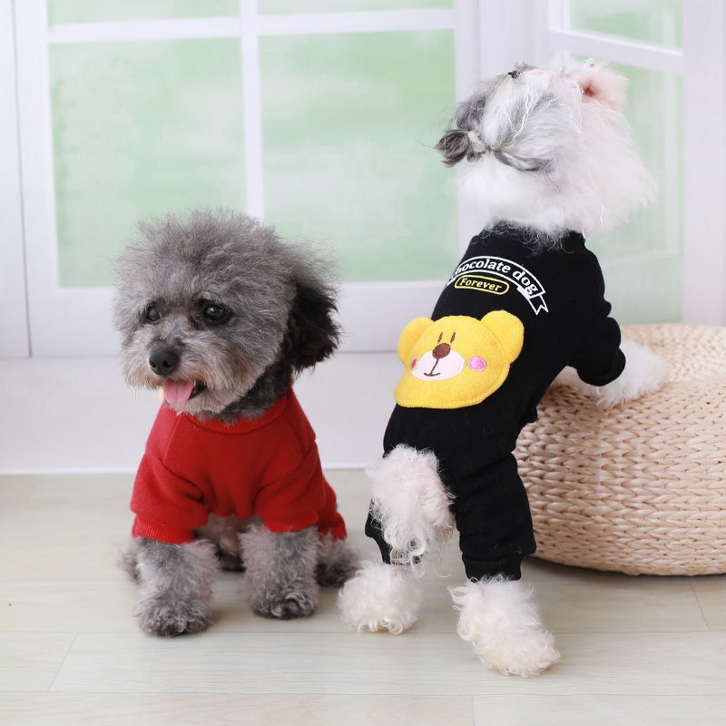Piyama Baju Tidur Anjing Kecil Bahan Jaring Untuk Musim Gugur