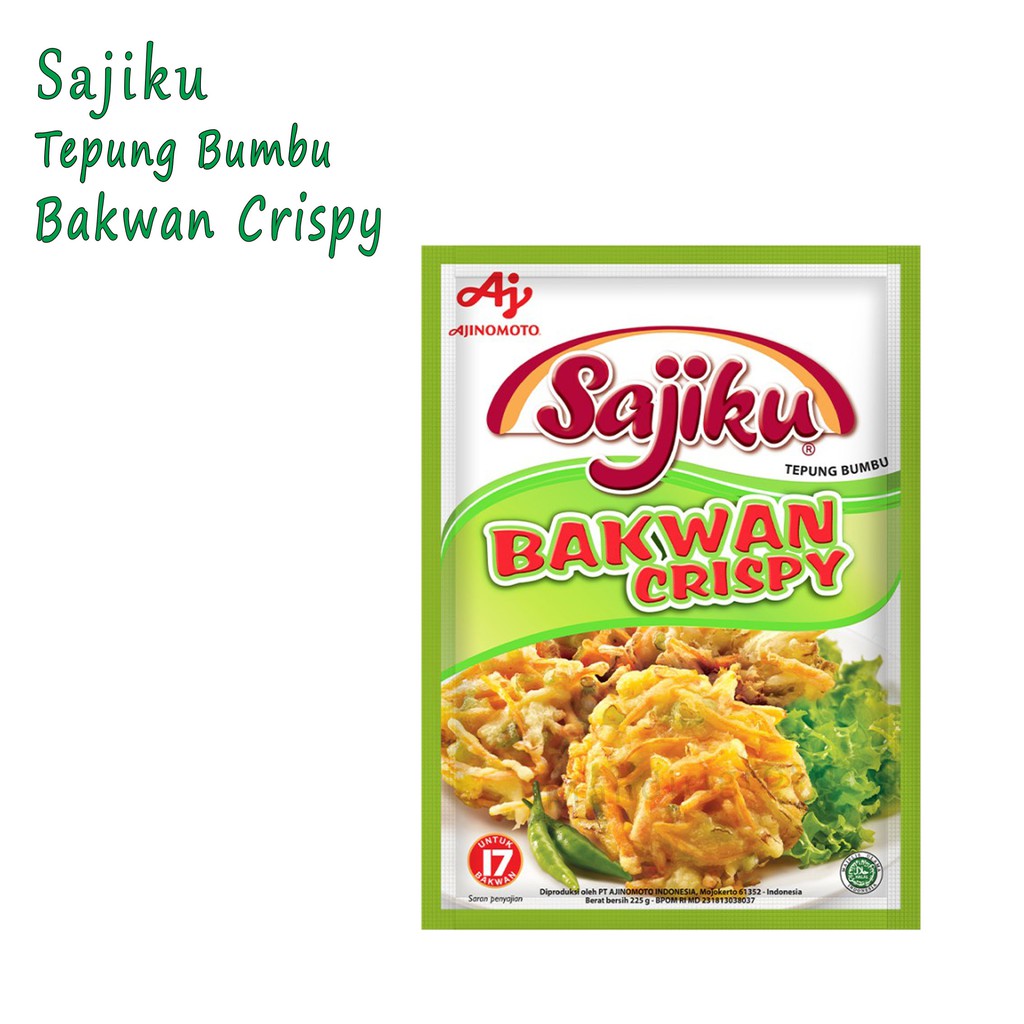 Bakwan Crispy * Sajiku * Tepung bumbu * 225g