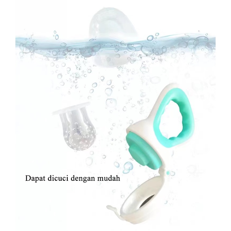 [1KG 32PCS] LBS Empeng Buah Tri Bayi Fruit Feeder Pacifier Dot Segitiga